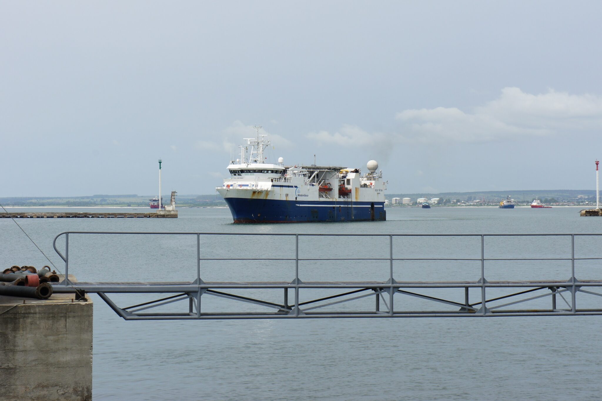 Image for “Geco Triton Seismic Vessel Odense – Denmark”